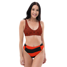Load image into Gallery viewer, ROSE Recycled high-waisted bikini