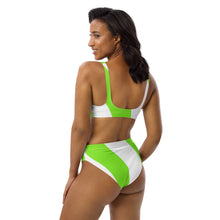 Load image into Gallery viewer, STRIPE ME DOWN Recycled high-waisted bikini