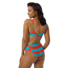 Load image into Gallery viewer, RACECAR SQUAD Recycled high-waisted bikini