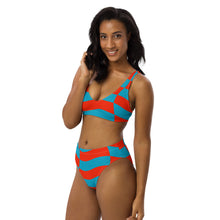 Load image into Gallery viewer, RACECAR SQUAD Recycled high-waisted bikini