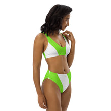 Load image into Gallery viewer, STRIPE ME DOWN Recycled high-waisted bikini
