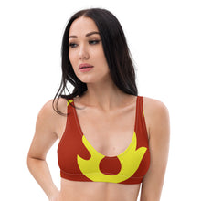 Load image into Gallery viewer, NOT YOUR FLAMMING CHEETOS Recyled padded bikini top