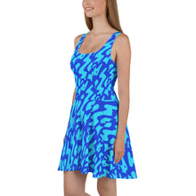 Load image into Gallery viewer, OCEAN BLUE Skater Dress