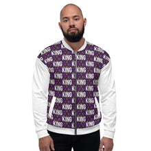 Load image into Gallery viewer, KING Unisex Bomber Jacket