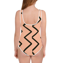 Load image into Gallery viewer, PASSION All-Over Print Youth Swimsuit