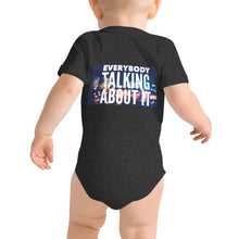 Load image into Gallery viewer, EVERYBODY TALKING Baby short sleeve one piece