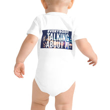 Load image into Gallery viewer, EVERYBODY TALKING Baby short sleeve one piece