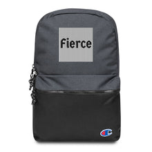 Load image into Gallery viewer, Fierce Embroidered Champion Backpack