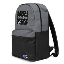 Load image into Gallery viewer, GOD IS DOPE Embroidered Champion Backpack