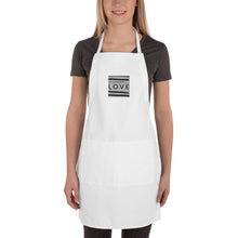Load image into Gallery viewer, LOVE Embroidered Apron