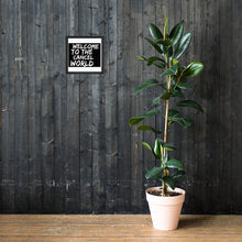 Load image into Gallery viewer, CANCEL WORLD Framed poster