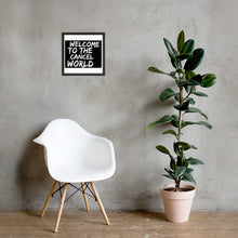 Load image into Gallery viewer, CANCEL WORLD Framed poster