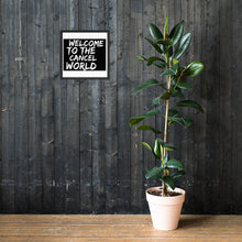 Load image into Gallery viewer, CANCEL WORLD Framed poster