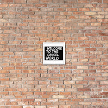 Load image into Gallery viewer, CANCEL WORLD Framed poster
