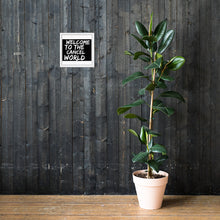 Load image into Gallery viewer, CANCEL WORLD Framed poster