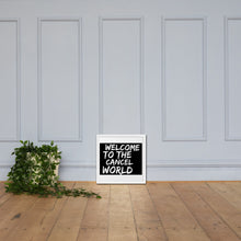 Load image into Gallery viewer, CANCEL WORLD Framed poster