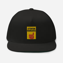Load image into Gallery viewer, ATTENTION BOUNDARIES Flat Bill Cap