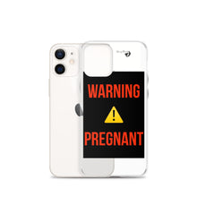 Load image into Gallery viewer, WARNING PREGNANT iPhone Case