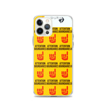 Load image into Gallery viewer, ATTENTION BOUNDARIES iPhone Case