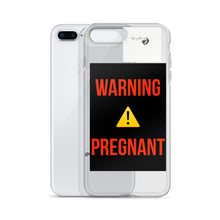 Load image into Gallery viewer, WARNING PREGNANT iPhone Case
