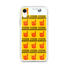 Load image into Gallery viewer, ATTENTION BOUNDARIES iPhone Case