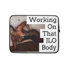 Load image into Gallery viewer, WORKING ON THAT Laptop Sleeve