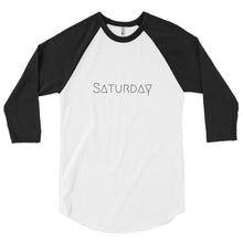 Load image into Gallery viewer, SATURDAY 3/4 sleeve raglan shirt