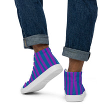 Load image into Gallery viewer, PRINCE Men’s high top canvas shoes