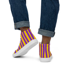 Load image into Gallery viewer, FITNESS PLANET Men’s high top canvas shoes