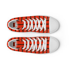 Load image into Gallery viewer, RED ZONE Men’s high top canvas shoes