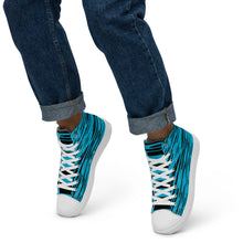 Load image into Gallery viewer, BLUE MATRIX Men’s high top canvas shoes