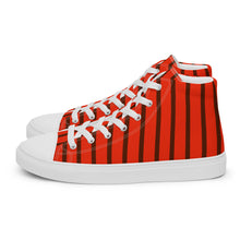 Load image into Gallery viewer, RED ZONE Men’s high top canvas shoes