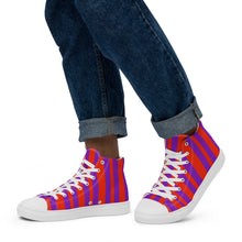 Load image into Gallery viewer, ROYAL FAMILY Men’s high top canvas shoes