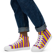 Load image into Gallery viewer, FITNESS PLANET Men’s high top canvas shoes