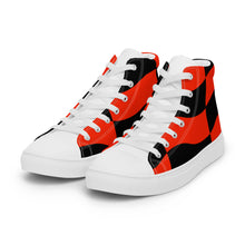 Load image into Gallery viewer, ROSE Men’s high top canvas shoes