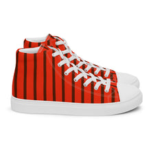 Load image into Gallery viewer, RED ZONE Men’s high top canvas shoes