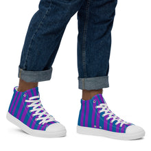 Load image into Gallery viewer, PRINCE Men’s high top canvas shoes