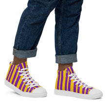 Load image into Gallery viewer, FITNESS PLANET Men’s high top canvas shoes