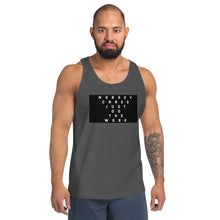 Load image into Gallery viewer, NOBODY CARES JUST DOTHE WORK Unisex Tank Top