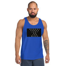 Load image into Gallery viewer, NOBODY CARES JUST DOTHE WORK Unisex Tank Top