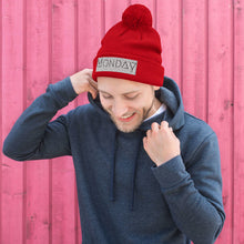 Load image into Gallery viewer, Monday Pom-Pom Beanie