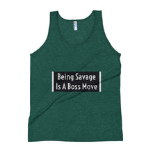 Load image into Gallery viewer, Being Savage Unisex Tank Top