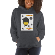 Load image into Gallery viewer, Covid 19 Is Very Real Unisex Hoodie
