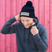 Load image into Gallery viewer, Monday Pom-Pom Beanie