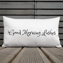 Load image into Gallery viewer, Good morning Lashes Premium Pillow