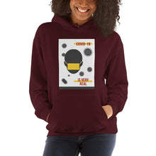 Load image into Gallery viewer, Covid 19 Is Very Real Unisex Hoodie