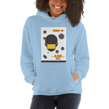 Load image into Gallery viewer, Covid 19 Is Very Real Unisex Hoodie