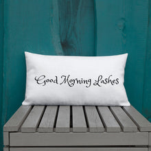 Load image into Gallery viewer, Good morning Lashes Premium Pillow