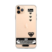 Load image into Gallery viewer, FitFam Squad Zone iPhone Case
