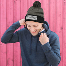 Load image into Gallery viewer, Monday Pom-Pom Beanie